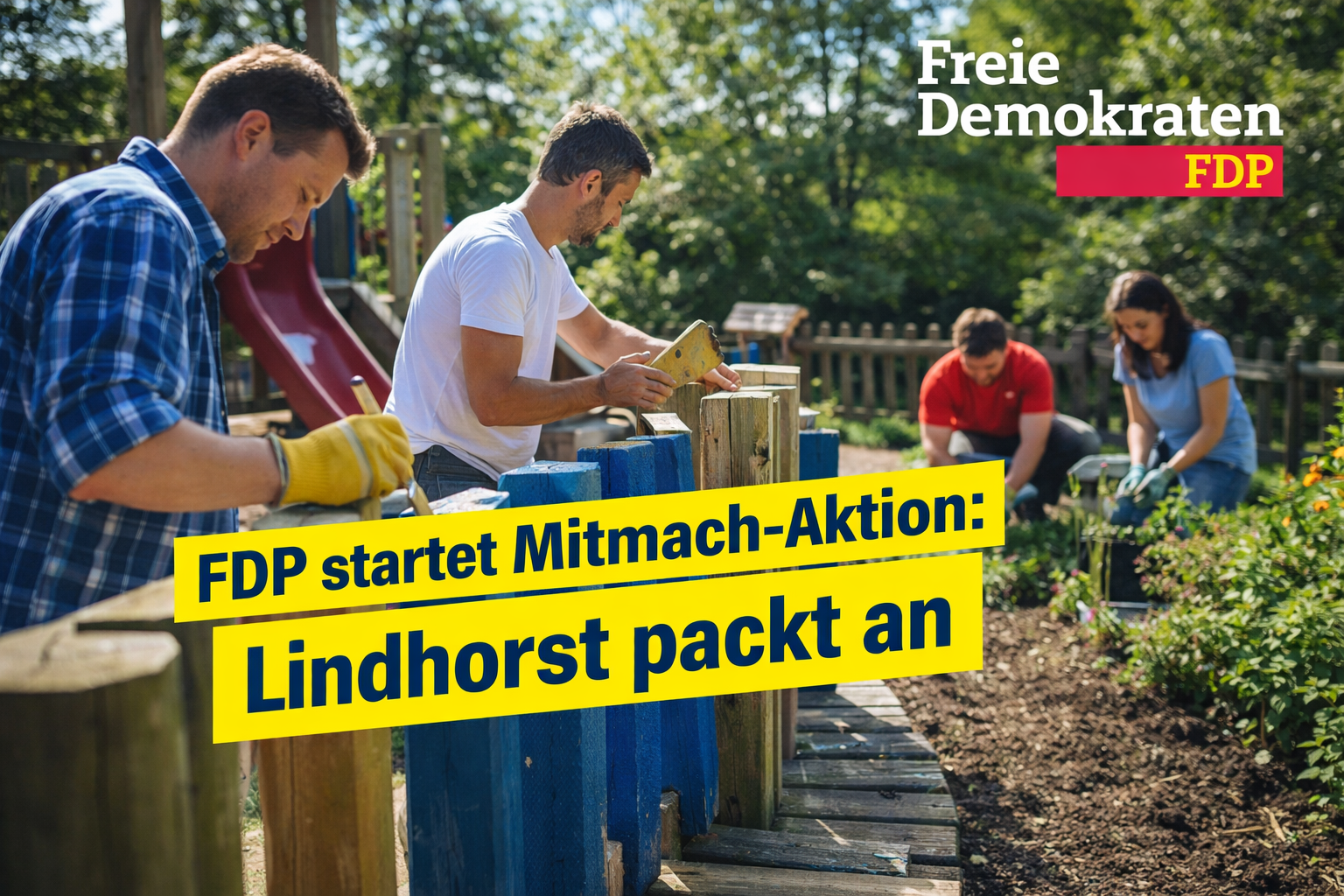 Mitmachaktion "Lindhorst packt an"