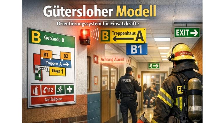 Gütersloher Modell. Orientierungssystem für Einsatzkräfte