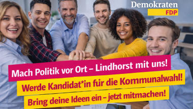 FDP Lindhorst-Sachsenhagen sucht engagierte Kandidatinnen und Kandidaten